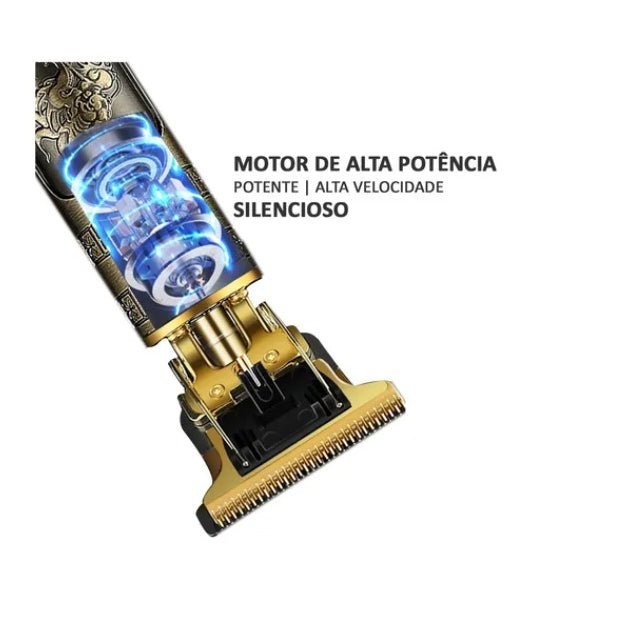 Máquina de Cortar Cabelo para Barba Masculina Profissional